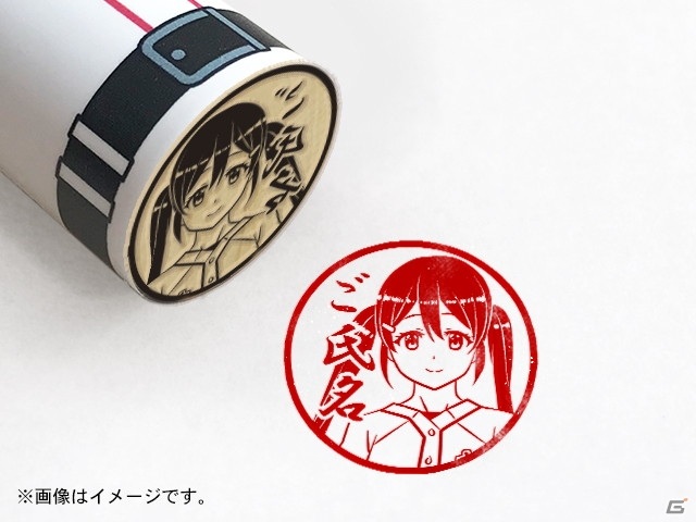 越谷を地元とするTOSYOが新越谷ナインを応援！TVアニメ「球詠」の痛印が発売の画像8