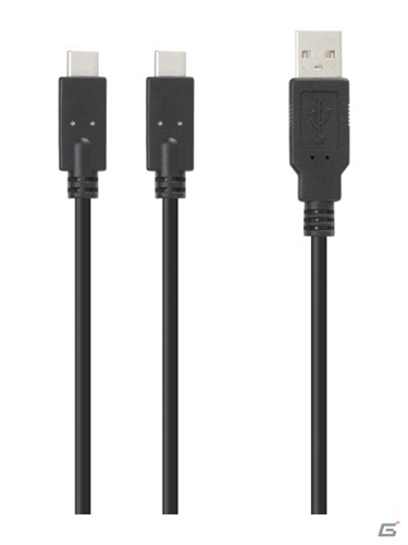 サイバーガジェット、Switch向けに2台同時に充電できる2股ケーブルやUSB接続が可能になる有線LANアダプターを発売！の画像1