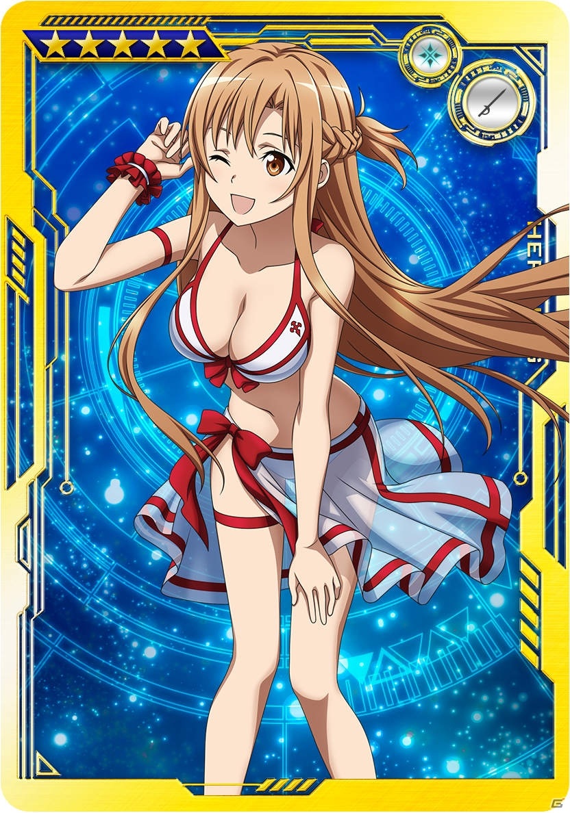 「SAO AC ディープ・エクスプローラー」水着アスナのヒーローログを手に入れよう！サマーキャンペーン2020が8月11日より実施の画像1