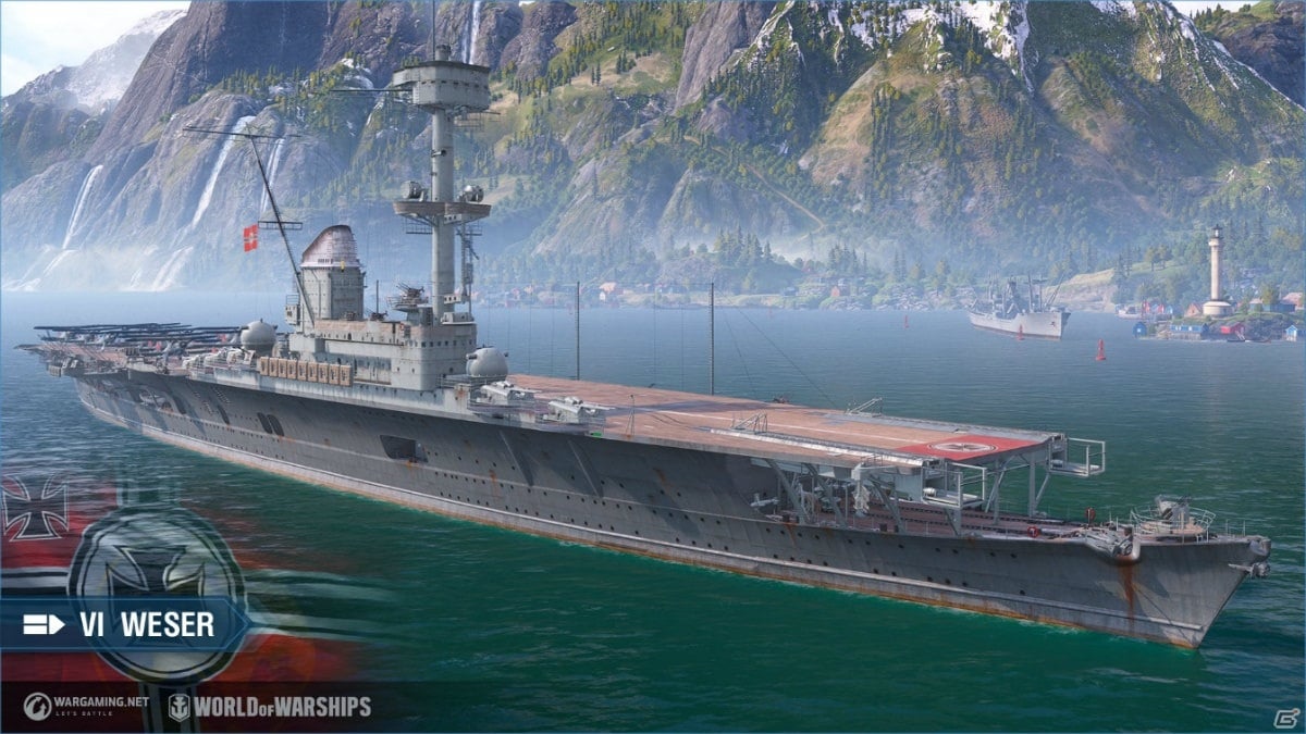「World of Warships」ドイツ空母が正式リリース！ドイツ海軍史に触れられるコレクションや新たな3隻の艦艇が参戦の画像3