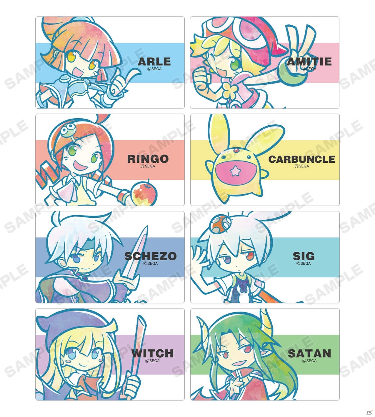 「ぷよぷよ」Ani-Art POP UP SHOP in 紀伊國屋書店 西武渋谷店が8月28日より開催！新規イラストグッズが多数登場の画像6