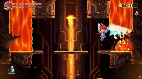 ブタやライオンなどさまざまな獣人に変身できる2DアクションRPG「モンスターボーイ 呪われた王国」が発売！の画像12