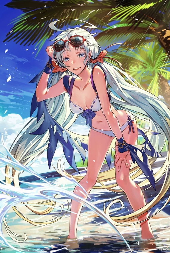 「チェインクロニクル3」リーアとヘリシティーが水着姿で登場！「真夏の魔神？討伐支援フェス」が実施の画像2