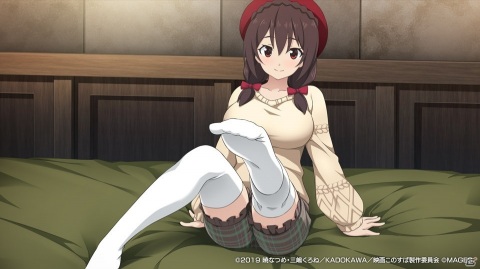 「この素晴らしい世界に祝福を！ ～この欲望の衣装に寵愛を！～」肩だしワンピのアクア＆めぐみんなどのイベントCGが公開！の画像6