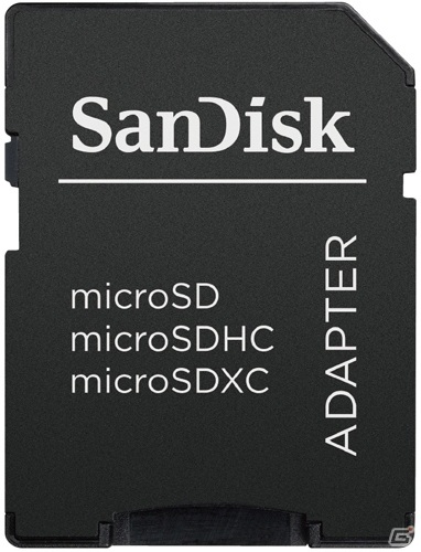 ポータブルゲーム機に最適なサンディスク製microSDカードが発売！高速データ転送規格「UHS-I」に対応の画像4