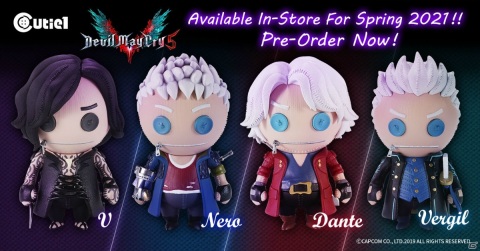 「デビル メイ クライ 5」のネロやダンテらがカッコ可愛くアレンジされてフィギュア化！予約受付が開始の画像1