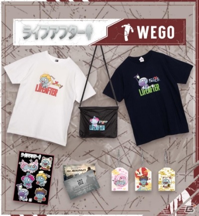 「ライフアフター」とアパレルブランド「WEGO」のコラボグッズが発売！コラボ店舗では祈願イベントもの画像2