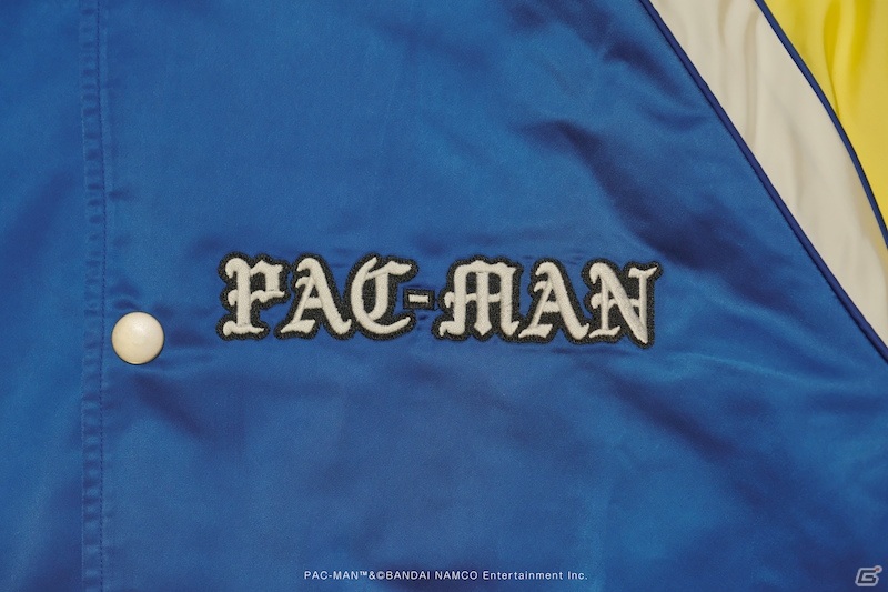 「パックマン40周年メモリアルブルゾン」が発売決定！パックマンver.／ブリンキーver.の2種で登場の画像4