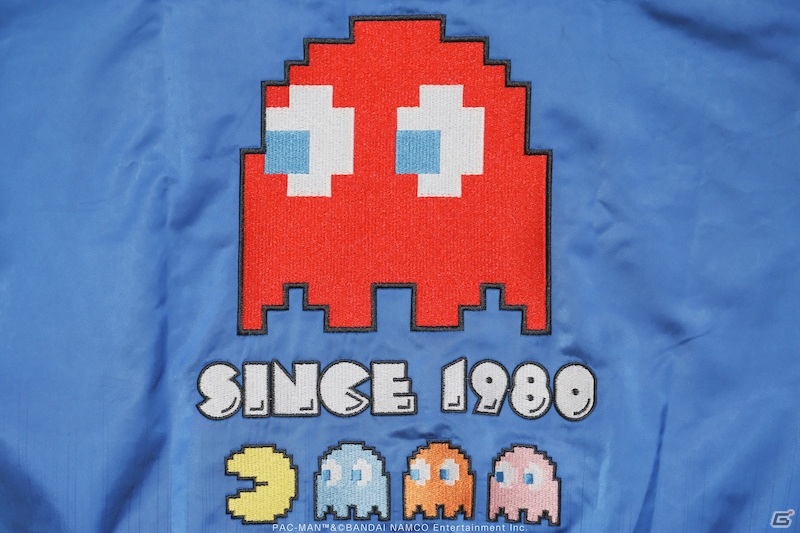 「パックマン40周年メモリアルブルゾン」が発売決定！パックマンver.／ブリンキーver.の2種で登場の画像9