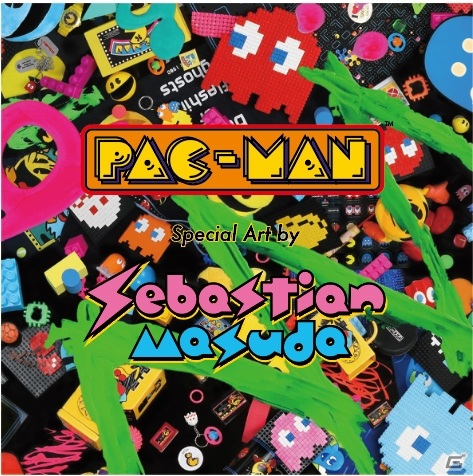 「パックマン」とアートディレクター・増田セバスチャン氏のコラボが実施！新作アートがコラボグッズになって登場の画像1