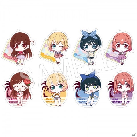 描き下ろし水着イラストのグッズが登場！TVアニメ「彼女、お借りします」サマーフェアinアニメイトが8月15日より開催の画像10