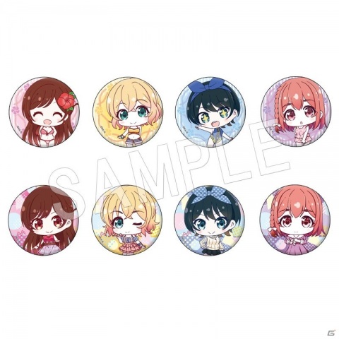 描き下ろし水着イラストのグッズが登場！TVアニメ「彼女、お借りします」サマーフェアinアニメイトが8月15日より開催の画像11