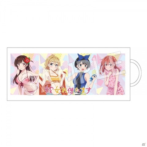 描き下ろし水着イラストのグッズが登場！TVアニメ「彼女、お借りします」サマーフェアinアニメイトが8月15日より開催の画像8