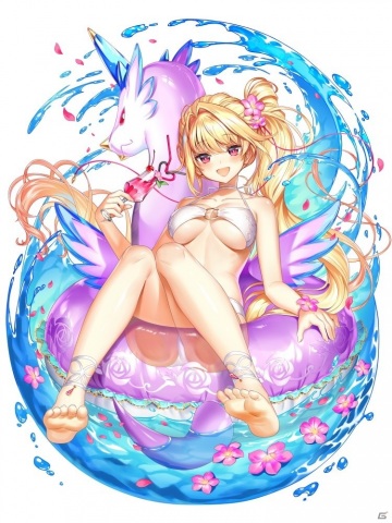「白猫プロジェクト」水着姿のシエラ（CV：雨宮天）やサテラ（CV：伊藤かな恵）が登場するイベント開催！の画像3