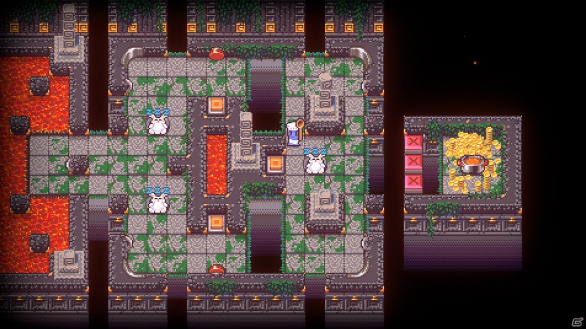 クラシックなピクセルグラフィックが特徴のハイスピード謎解きアクション「Radical Rabbit Stew」がPS4/Switch向けに発売決定！の画像2