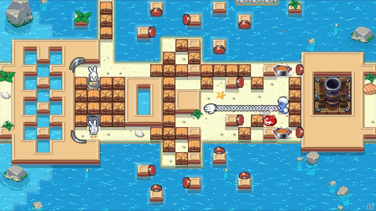 クラシックなピクセルグラフィックが特徴のハイスピード謎解きアクション「Radical Rabbit Stew」がPS4/Switch向けに発売決定！の画像3