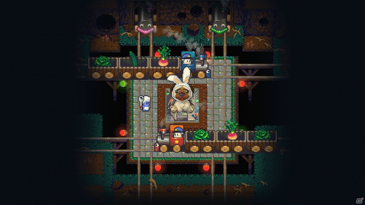 クラシックなピクセルグラフィックが特徴のハイスピード謎解きアクション「Radical Rabbit Stew」がPS4/Switch向けに発売決定！の画像5
