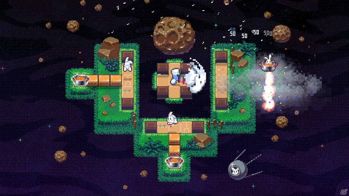 クラシックなピクセルグラフィックが特徴のハイスピード謎解きアクション「Radical Rabbit Stew」がPS4/Switch向けに発売決定！の画像6