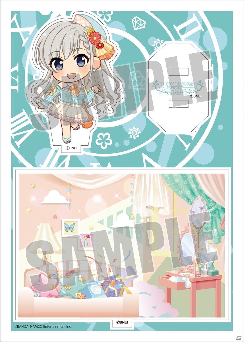 「アイドルマスター シンデレラガールズ」アクリルキャラプレートぷち第20弾は一ノ瀬志希、高垣 楓、久川 颯など9種をラインナップ！の画像19