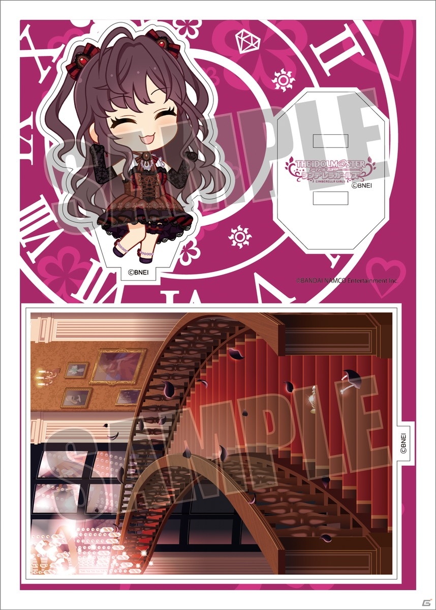 「アイドルマスター シンデレラガールズ」アクリルキャラプレートぷち第20弾は一ノ瀬志希、高垣 楓、久川 颯など9種をラインナップ！の画像3