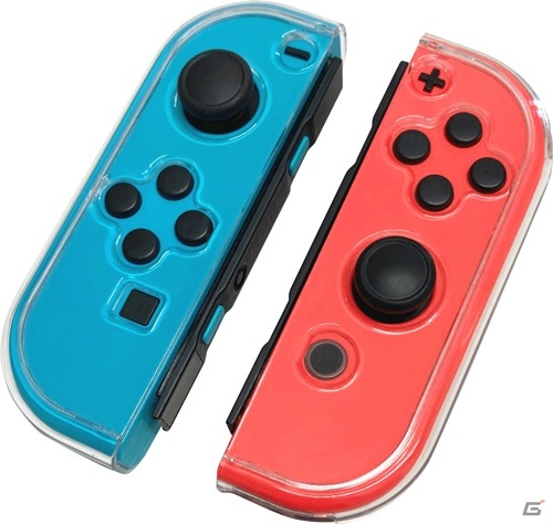 Joy-Conをキズや汚れから守るクリアカバーが2020年10月下旬に発売！装着したままSwitchドックに接続可能の画像2