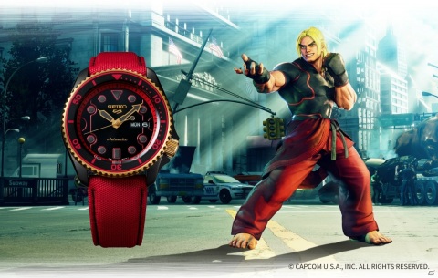 セイコー 5スポーツから「ストリートファイターV」のリュウや春麗たちをモチーフにした腕時計が登場！の画像4