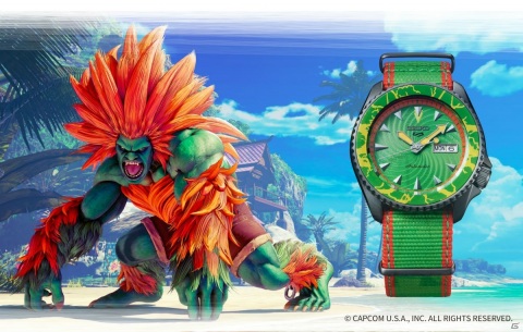 セイコー 5スポーツから「ストリートファイターV」のリュウや春麗たちをモチーフにした腕時計が登場！の画像6