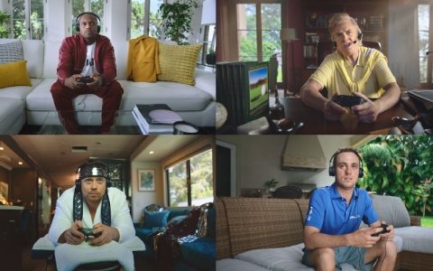 「ゴルフ PGAツアー 2K21」カバー選手のジャスティン・トーマスさんたちがリモートでパーティを組んで遊ぶトレーラーが公開！