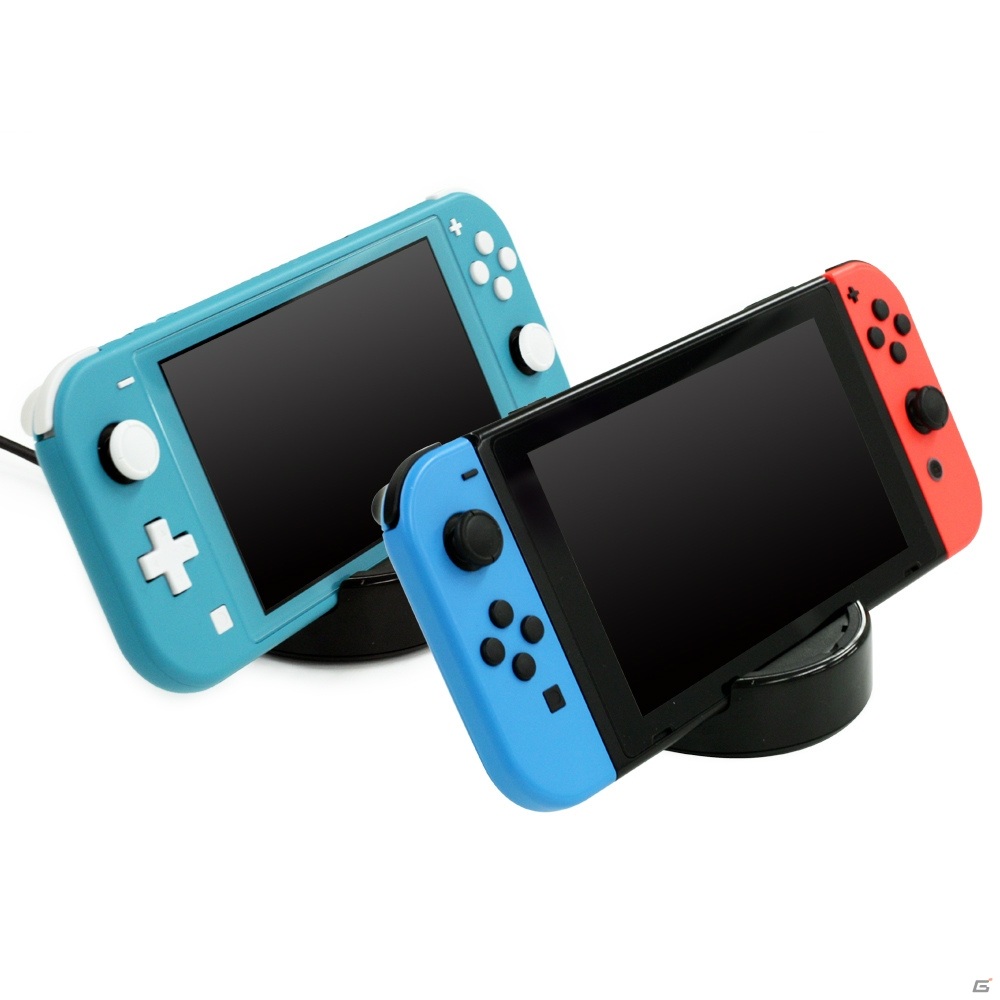 コロンバスサークルより2つのusbポートが搭載されたswitch Switch Lite用充電スタンドが8月27日に発売 ゲーム情報サイト Gamer