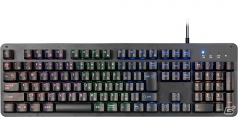 サイバーガジェットよりPS4/Switchで使えるゲーミングキーボードが11月下旬に発売！の画像1