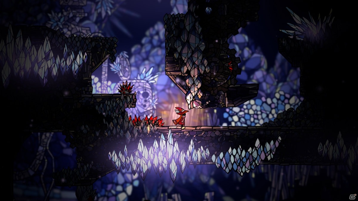 ステンドグラスの様なグラフィックが魅力の2Dアクションアドベンチャー「Gleamlight」が配信開始！の画像2