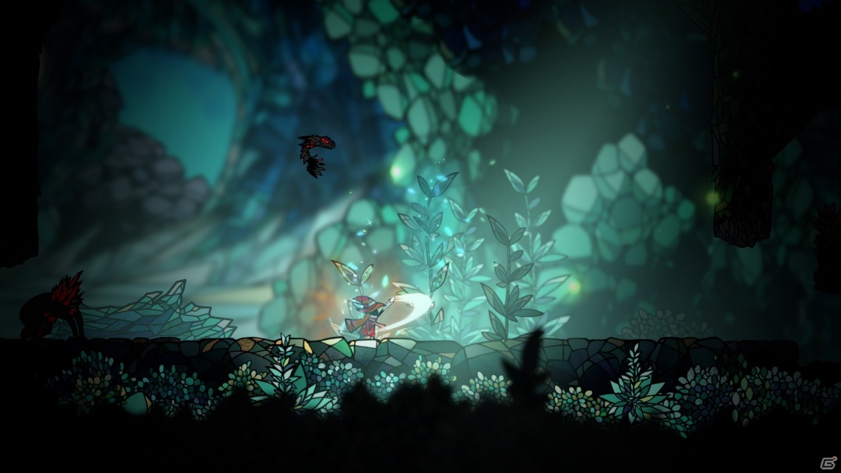 ステンドグラスの様なグラフィックが魅力の2Dアクションアドベンチャー「Gleamlight」が配信開始！の画像4