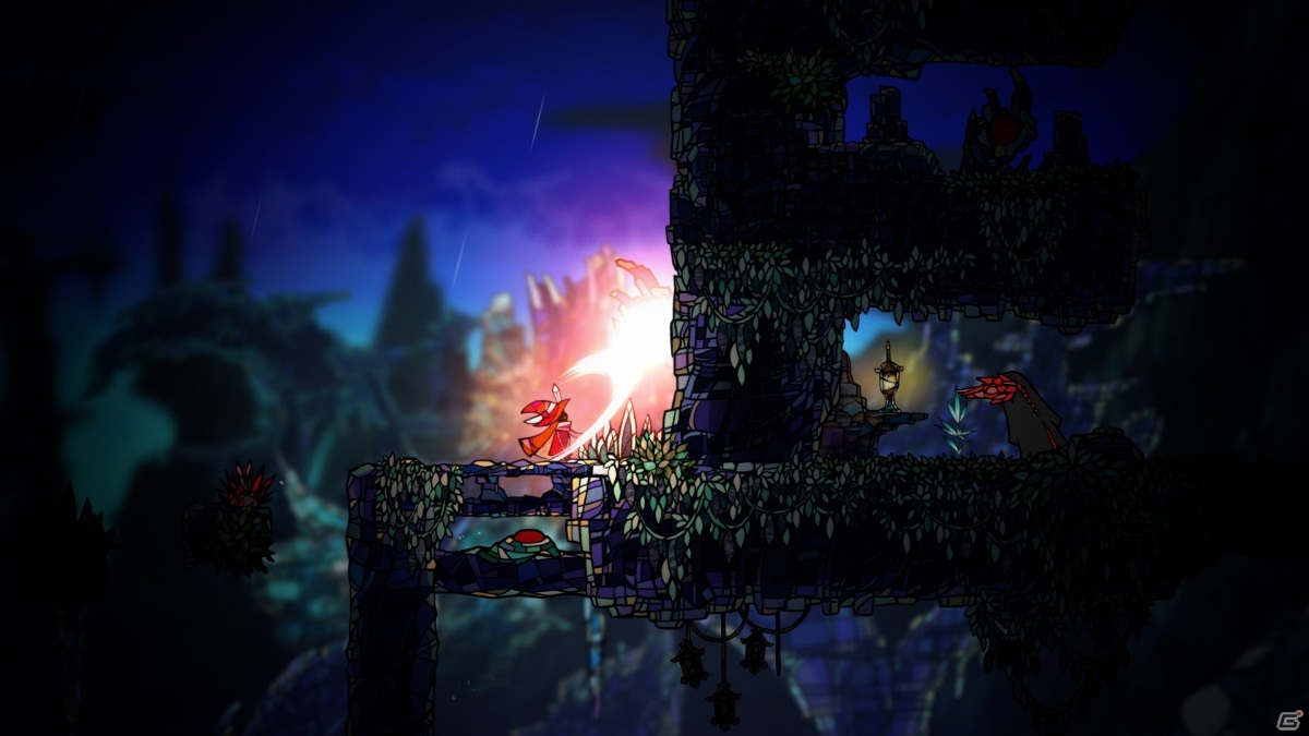 ステンドグラスの様なグラフィックが魅力の2Dアクションアドベンチャー「Gleamlight」が配信開始！の画像5