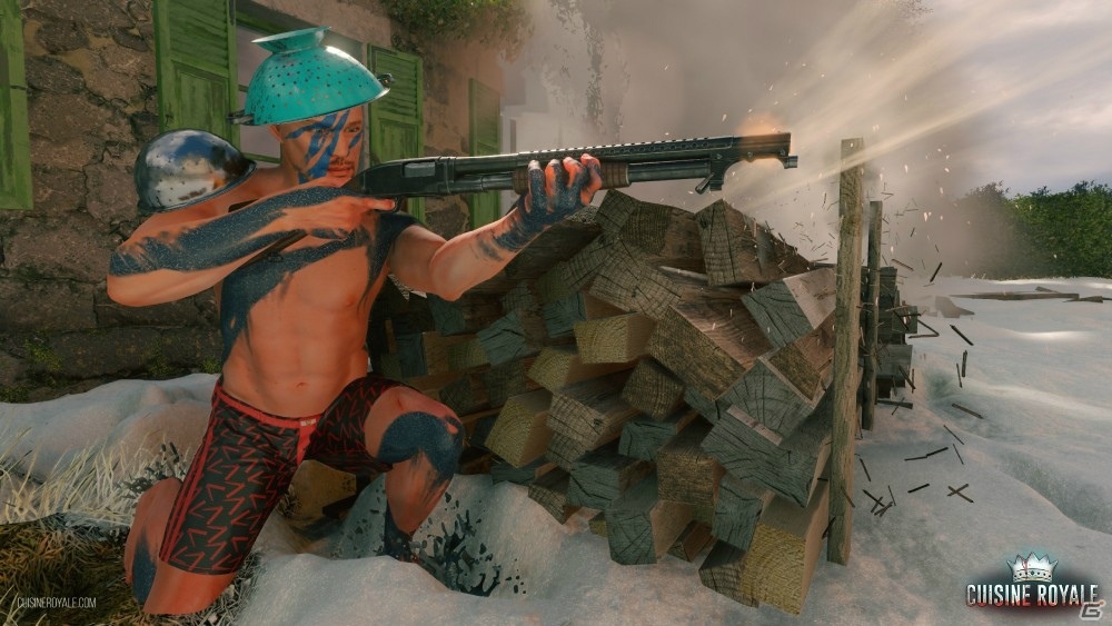キッチン用品を身にまとって戦うバトルロイヤルゲーム「Cuisine Royale」のPC版が配信開始！の画像2