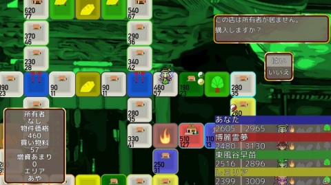 すごろくマネーゲーム「東方金株店 ～Touhou MONEY STOCKS SHOPS～」の早期アクセスがSteamで開始！の画像10