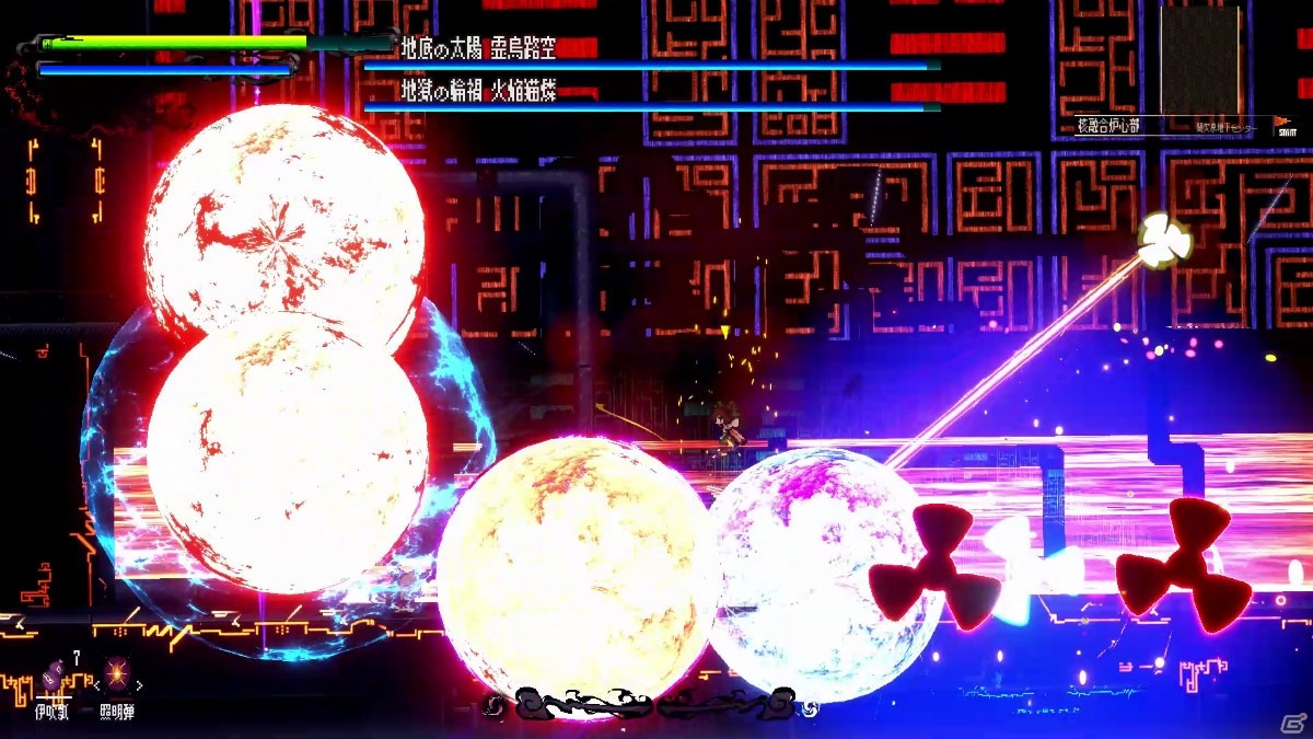 「幻想郷萃夜祭」Steam向けのアーリーアクセス版でStage2アップデートが実施！火焔猫燐と霊烏路空が大ボスとして登場の画像6