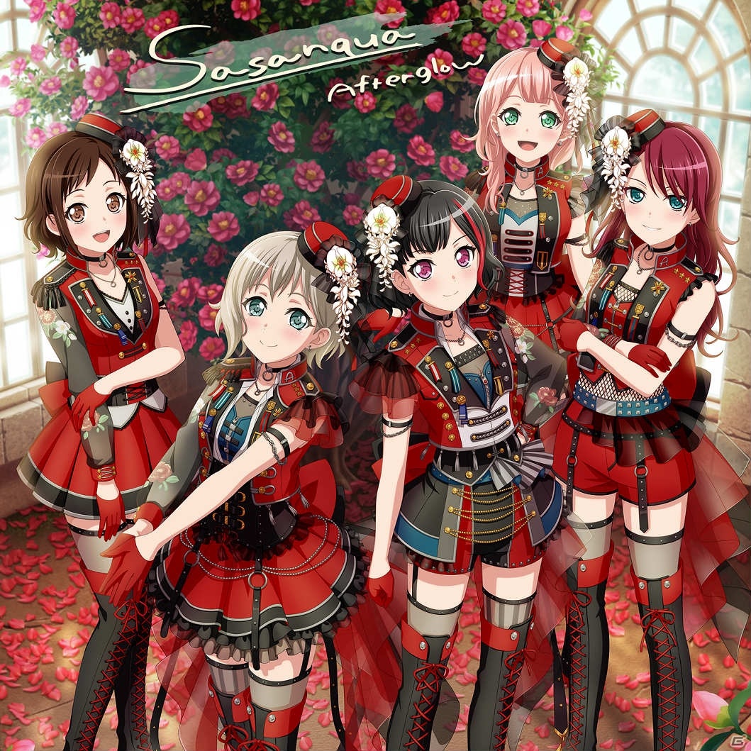 「バンドリ！TV LIVE 2020」にてAfterglow 7th Single「Sasanqua」のジャケット＆カップリング曲が公開！の画像1