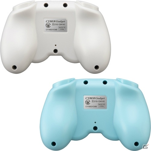 サイバーガジェットのジャイロコントローラー ミニ 無線タイプ2個セットの新色・ライトブルーが8月27日に発売！の画像4