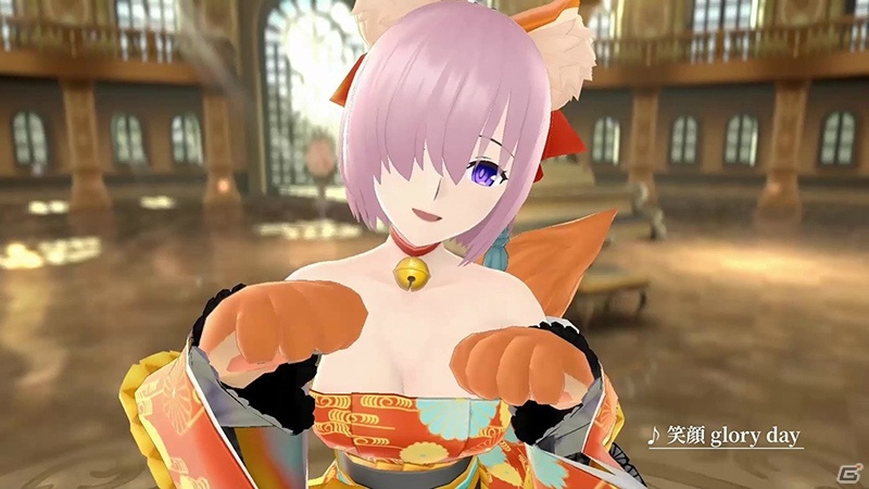 「FGO Waltz」タマモキャットをモチーフとした楽曲「笑顔 glory day」のショートムービーが公開！の画像2