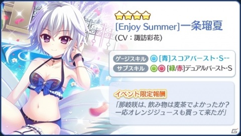 「Re:ステージ！プリズムステップ」☆4天葉が限定報酬に！水着イベント「Do it!! Seaside PARTY!!II2020」が実施の画像5