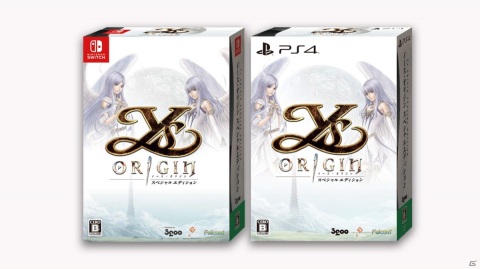 「イース・オリジン スペシャルエディション」BOXアートと同梱グッズのデザインが解禁！主人公紹介トレーラーも公開の画像1