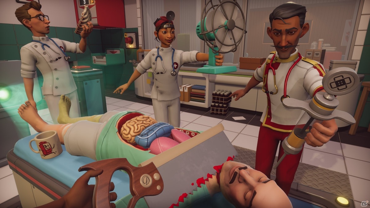 「Surgeon Simulator 2」迷路から宇宙ステーションまで！？何でもアリな制作モードの紹介トレーラーが公開の画像4