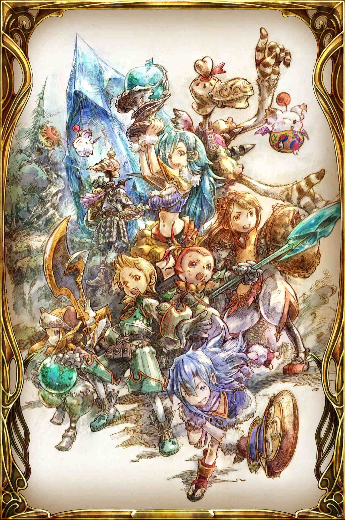 「FFBE 幻影戦争」に「FFCC リマスター」とのコラボビジョンカード「クリスタルを継ぐものたち」が登場！の画像4