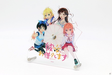 文具セットやタペストリーなどのTVアニメ「彼女、お借りします」グッズがキャラ印.com から登場！の画像8