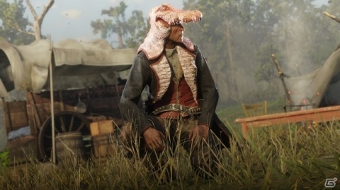 「レッド・デッド・オンライン」伝説の縞ワニの目撃ミッションが登場！オーダーメイドの縞コートを作成可能の画像3