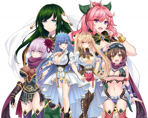 魔法少女たちと国を守る防衛SLG「リステイト - Re-state -」が発表！8月27日18時よりAndroidで先行配信開始の画像1