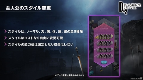 「D×2メガテン」主人公が悪魔と共に戦う「分岐未来」の詳細が発表！新たな兵装も発表された生放送まとめの画像11