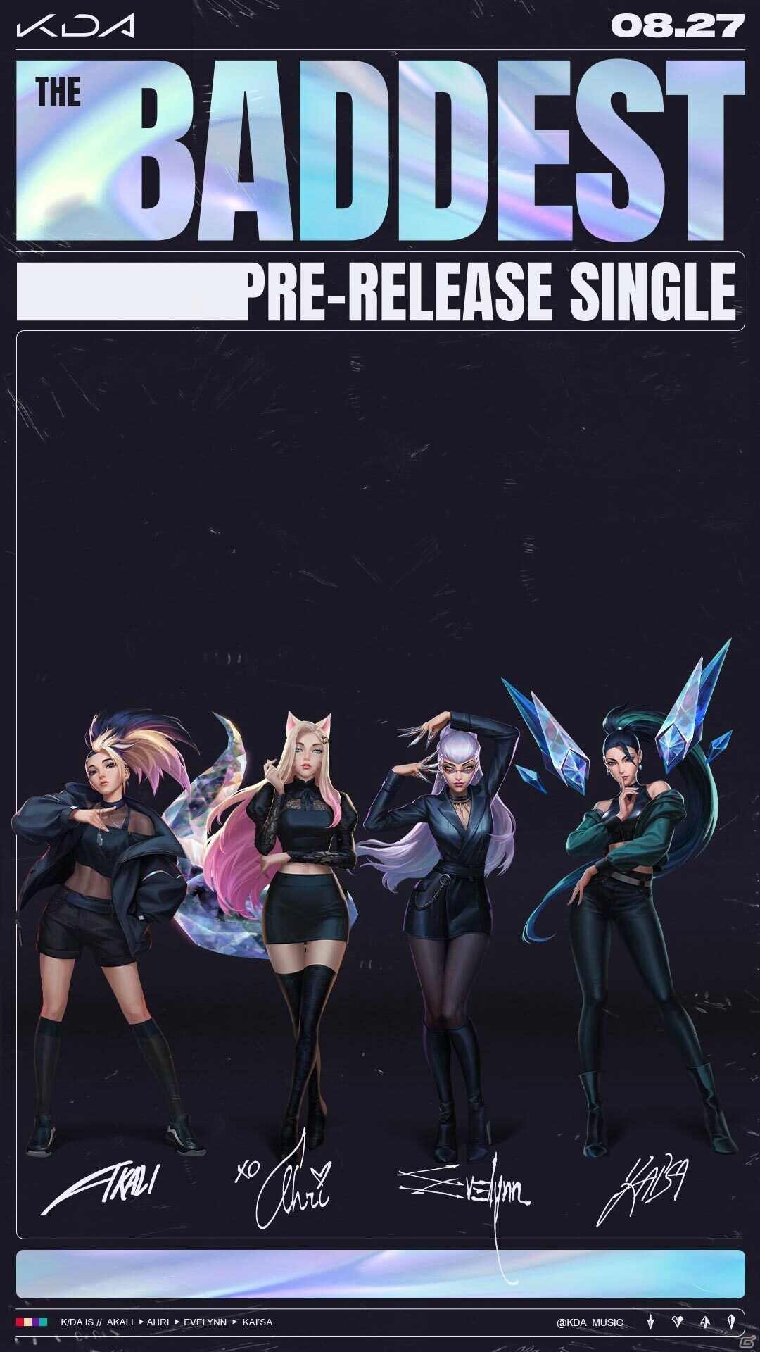 「リーグ・オブ・レジェンド」のバーチャルポップグループ「K/DA」が新曲「THE BADDEST」を引っさげて復活！の画像6