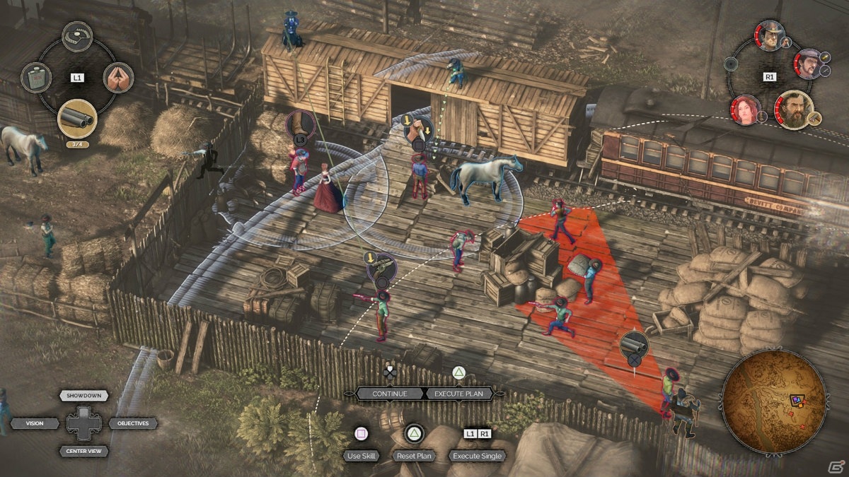 キャラクターをリアルタイムに操作するステルス系戦術ゲーム「Desperados III」の体験版が9月9日まで配信！の画像2