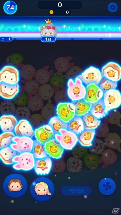 「ツムツムスタジアム」ラプンツェル、モアナ、ベルのキャラクタースキル動画が公開！の画像12